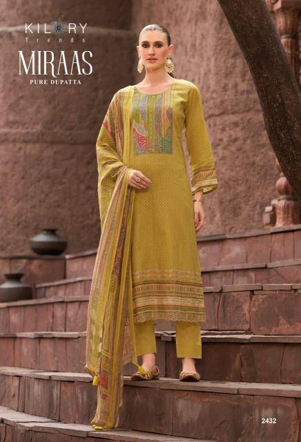 Kilory miraas Casual dress materials wholesale